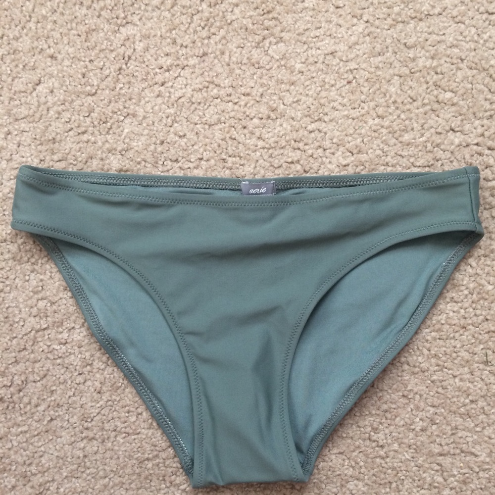 Aerie green xs bikini bottoms